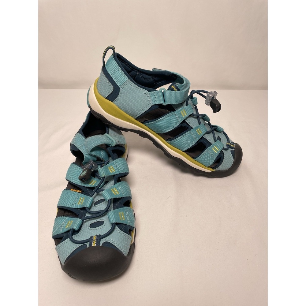KEEN Newport H2 Sandals Women's 6 / Youth 4 Blue Waterproof Hiking Sport EUC